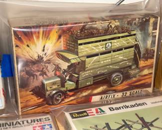 INCREDIBLE Collection Of Model Kits Spanning Many Decades & Brands Such As Matchbox (Mostly Military Related W/ Some Still SEALED!)
