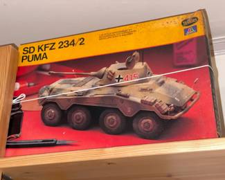 INCREDIBLE Collection Of Model Kits Spanning Many Decades & Brands Such As Matchbox (Mostly Military Related W/ Some Still SEALED!)