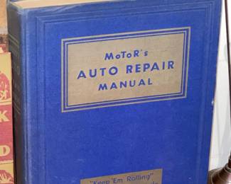 Antique Motor's Auto Repair Manual Book