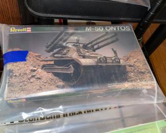 INCREDIBLE Collection Of Model Kits Spanning Many Decades & Brands Such As Matchbox (Mostly Military Related W/ Some Still SEALED!)