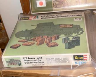 INCREDIBLE Collection Of Model Kits Spanning Many Decades & Brands Such As Matchbox (Mostly Military Related W/ Some Still SEALED!)