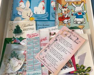Vintage Greetings Cards & Paper Ephemera