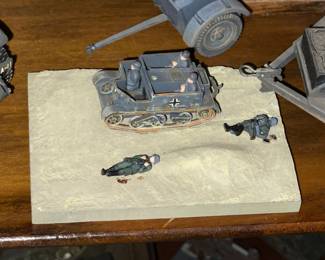 INCREDIBLE Collection Of Pre-Built Model Kits (Mostly Military Themed) W/ Unbelievable Detail!