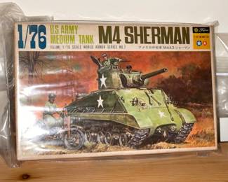 INCREDIBLE Collection Of Model Kits Spanning Many Decades & Brands Such As Matchbox (Mostly Military Related W/ Some Still SEALED!)