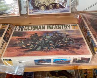 INCREDIBLE Collection Of Model Kits Spanning Many Decades & Brands Such As Matchbox (Mostly Military Related W/ Some Still SEALED!)