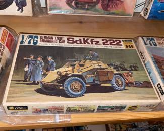 INCREDIBLE Collection Of Model Kits Spanning Many Decades & Brands Such As Matchbox (Mostly Military Related W/ Some Still SEALED!)