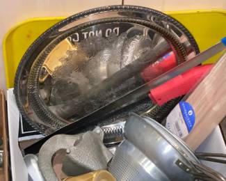 Assorted Kitchen Contents (Bowls, Platters, Mugs, Countertop Appliances, Gadgets, Etc.)
