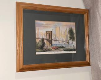 Framed & Signed Artwork