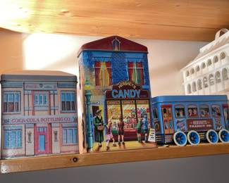 Vintage Coca Cola & Hershey's Tins