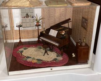 Tabletop Handmade 3D Shadowbox Diorama Scene