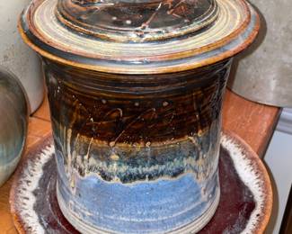 BEAUTIFUL Collection Of Antique Pottery, Jugs, & Crockware (Some W/ Blue Stamps)