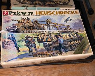 INCREDIBLE Collection Of Model Kits Spanning Many Decades & Brands Such As Matchbox (Mostly Military Related W/ Some Still SEALED!)