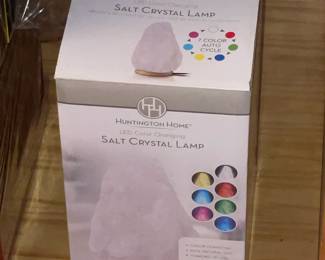 Salt Crystal Lamp