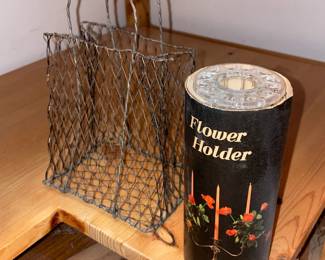 Wire Basket Decor