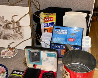 Assorted Kitchen Contents (Bowls, Platters, Mugs, Countertop Appliances, Gadgets, Etc.)