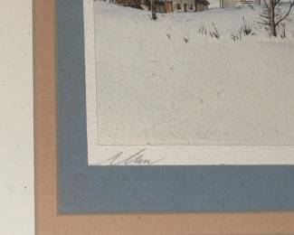 Framed & Signed Artwork