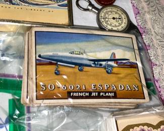 Antique Military Themed Card Decks