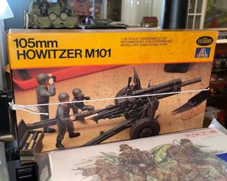 INCREDIBLE Collection Of Model Kits Spanning Many Decades & Brands Such As Matchbox (Mostly Military Related W/ Some Still SEALED!)