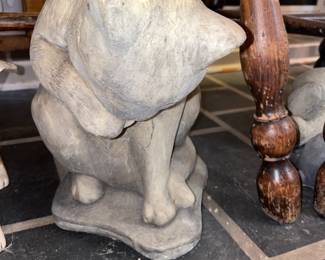 Cat Concrete Garden Statue