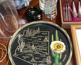 Vintage Arizona Tin Tray