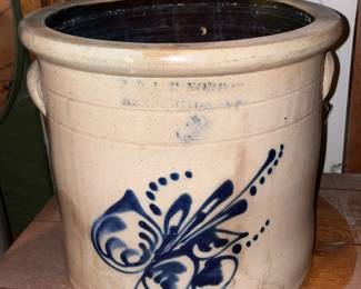 BEAUTIFUL Collection Of Antique Pottery, Jugs, & Crockware (Some W/ Blue Stamps)