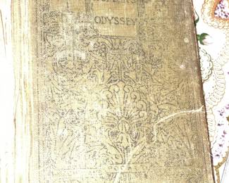Antique "The Odyssey Of Homer" Book From 1912