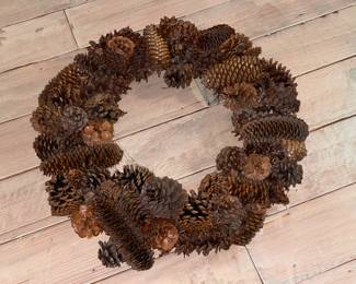 Pinecone Wreath