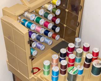 Sewing Threads In Holder