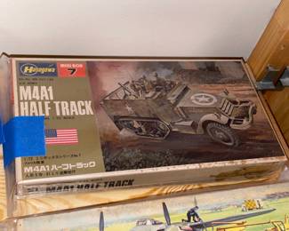 INCREDIBLE Collection Of Model Kits Spanning Many Decades & Brands Such As Matchbox (Mostly Military Related W/ Some Still SEALED!)