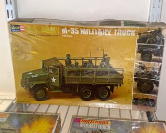 INCREDIBLE Collection Of Model Kits Spanning Many Decades & Brands Such As Matchbox (Mostly Military Related W/ Some Still SEALED!)