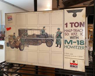 INCREDIBLE Collection Of Model Kits Spanning Many Decades & Brands Such As Matchbox (Mostly Military Related W/ Some Still SEALED!)