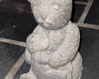 Teddy Bears Concrete Garden Statue