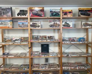 COLOSSAL COLLECTOR'S SALE: MODELS, DOLL HOUSES, MINIATURES, POTTERY, RECORDS, STERLING, ART & MORE!