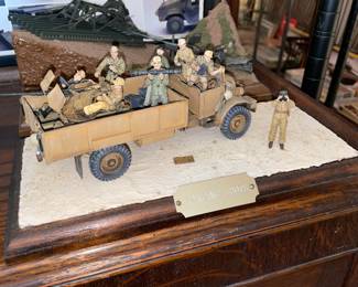 INCREDIBLE Collection Of Pre-Built Model Kits (Mostly Military Themed) W/ Unbelievable Detail!