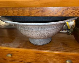 Large Pottery Centerpiece Bowl