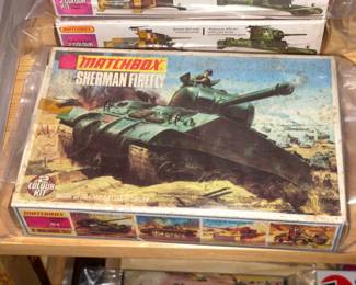 INCREDIBLE Collection Of Model Kits Spanning Many Decades & Brands Such As Matchbox (Mostly Military Related W/ Some Still SEALED!)