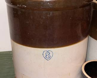 BEAUTIFUL Collection Of Antique Pottery, Jugs, & Crockware (Some W/ Blue Stamps)