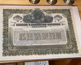 Antique Stock Certificate