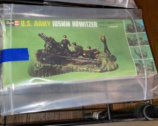 INCREDIBLE Collection Of Model Kits Spanning Many Decades & Brands Such As Matchbox (Mostly Military Related W/ Some Still SEALED!)