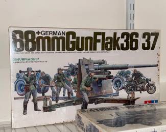 INCREDIBLE Collection Of Model Kits Spanning Many Decades & Brands Such As Matchbox (Mostly Military Related W/ Some Still SEALED!)