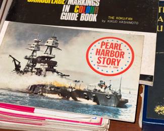 Vintage Military Themed Books