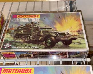 INCREDIBLE Collection Of Model Kits Spanning Many Decades & Brands Such As Matchbox (Mostly Military Related W/ Some Still SEALED!)