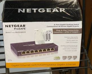Netgear 8-Port Gigabit Desktop Switch