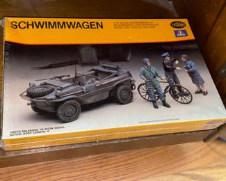 INCREDIBLE Collection Of Model Kits Spanning Many Decades & Brands Such As Matchbox (Mostly Military Related W/ Some Still SEALED!)