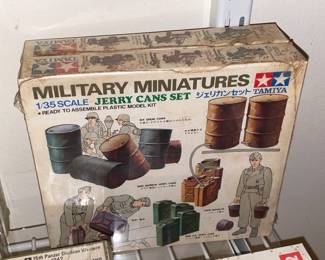INCREDIBLE Collection Of Model Kits Spanning Many Decades & Brands Such As Matchbox (Mostly Military Related W/ Some Still SEALED!)