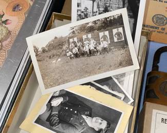 Antique Black & White Military Photographs