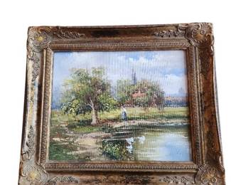 Ethan Allen Oil Painting