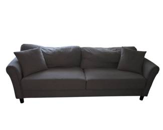 Modern Light Gray Fabric Sofa