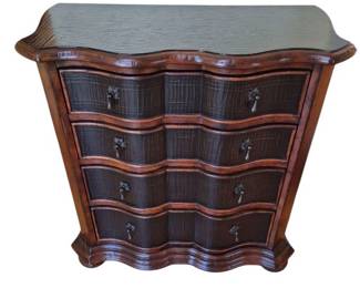 Ethan Allen Serpentine Chest of Drawers