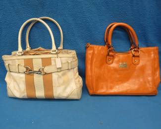Lot 317. Two Coach purses in very good condition